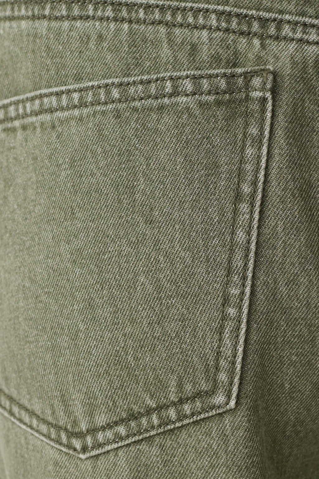 Stephanie Barrel Denim Jeans - Washed Khaki